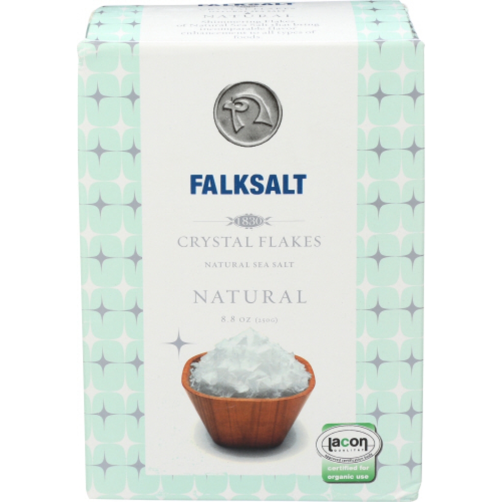 Natural Salt Flakes from the Mediterranean, 8.8 oz