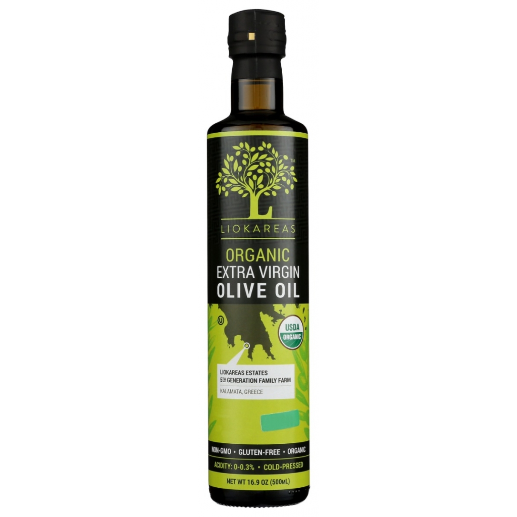 Organic Greek Extra Virgin Olive Oil - 500 ml