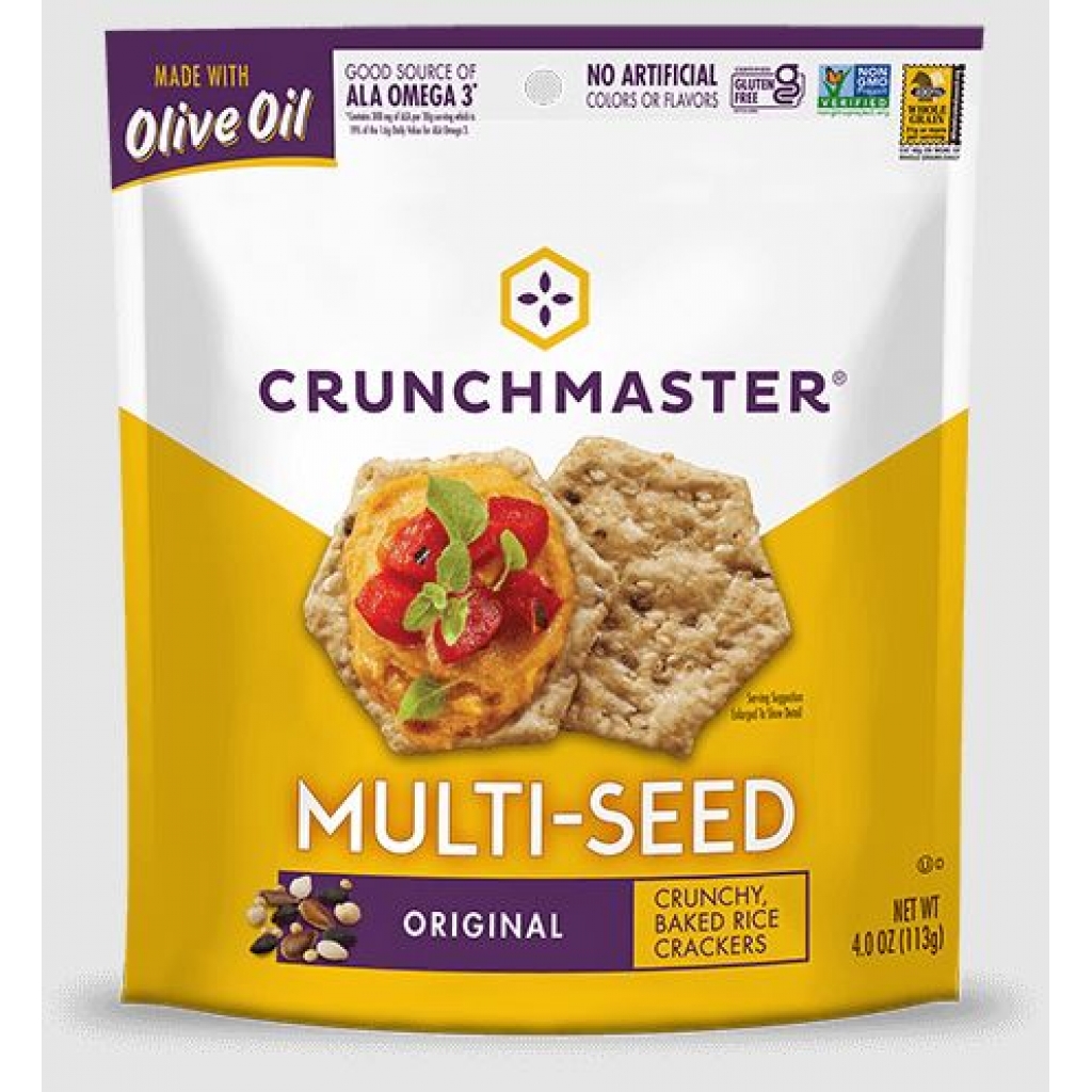 9 oz Original Multiseed Baked Rice Crackers - Versatile Snack