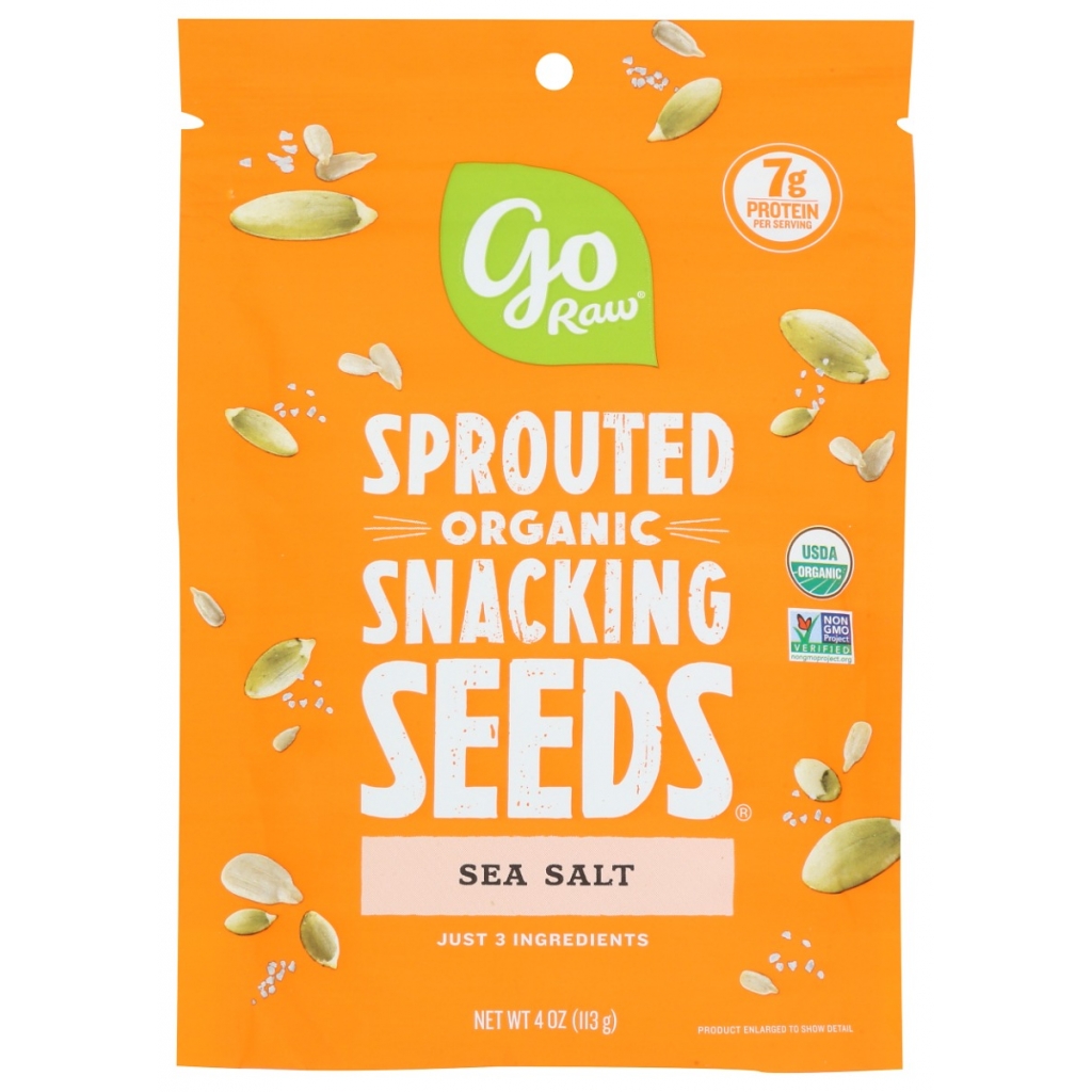 Organic Sea Salt Snack Seeds - 4 oz