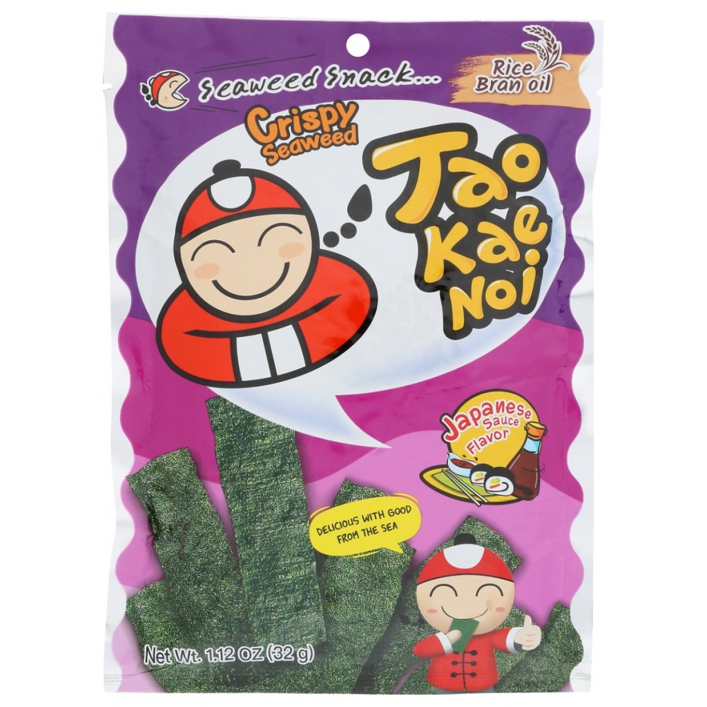 Japanese Sauce Flavored Crispy Seaweed Snack - 1.21 oz