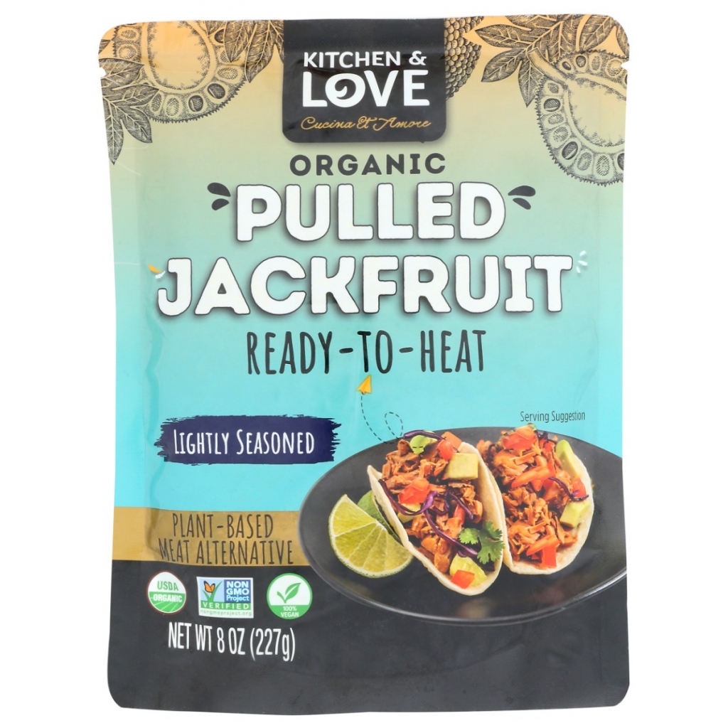 Organically Seasoned Pulled Jackfruit, 8 oz