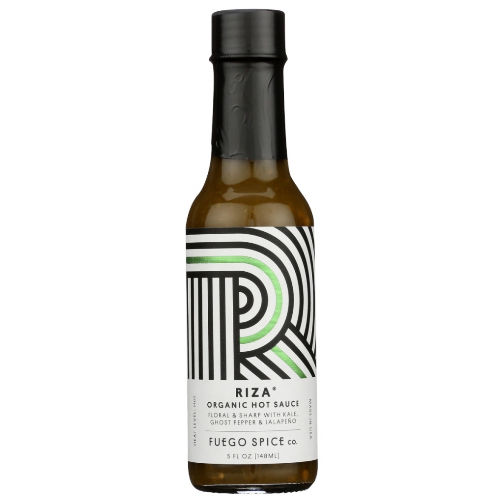 Riza Organic Ghost Pepper Verde Hot Sauce - 5 oz