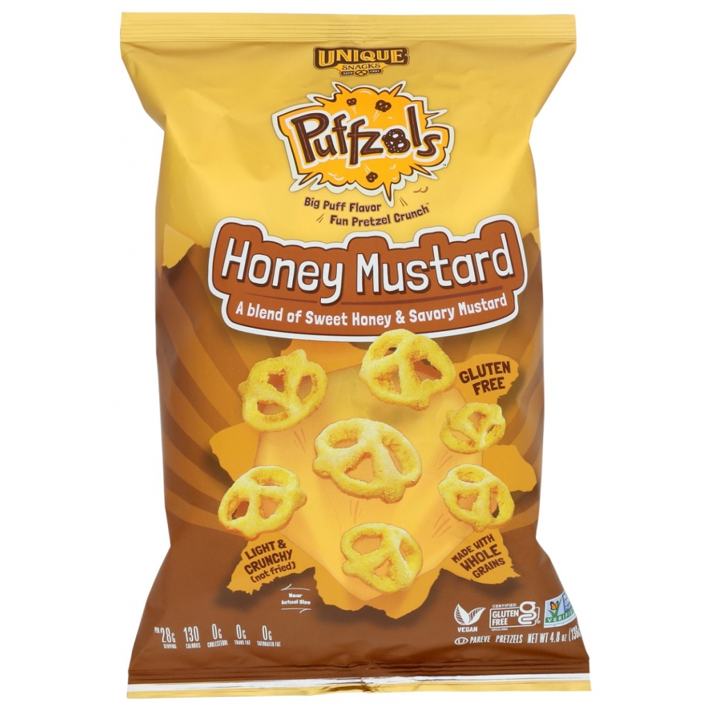 Honey Mustard Puffzels, 4.8 oz