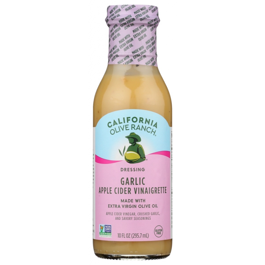 Garlic Apple Cider Vinaigrette Dressing - 10 fl. oz