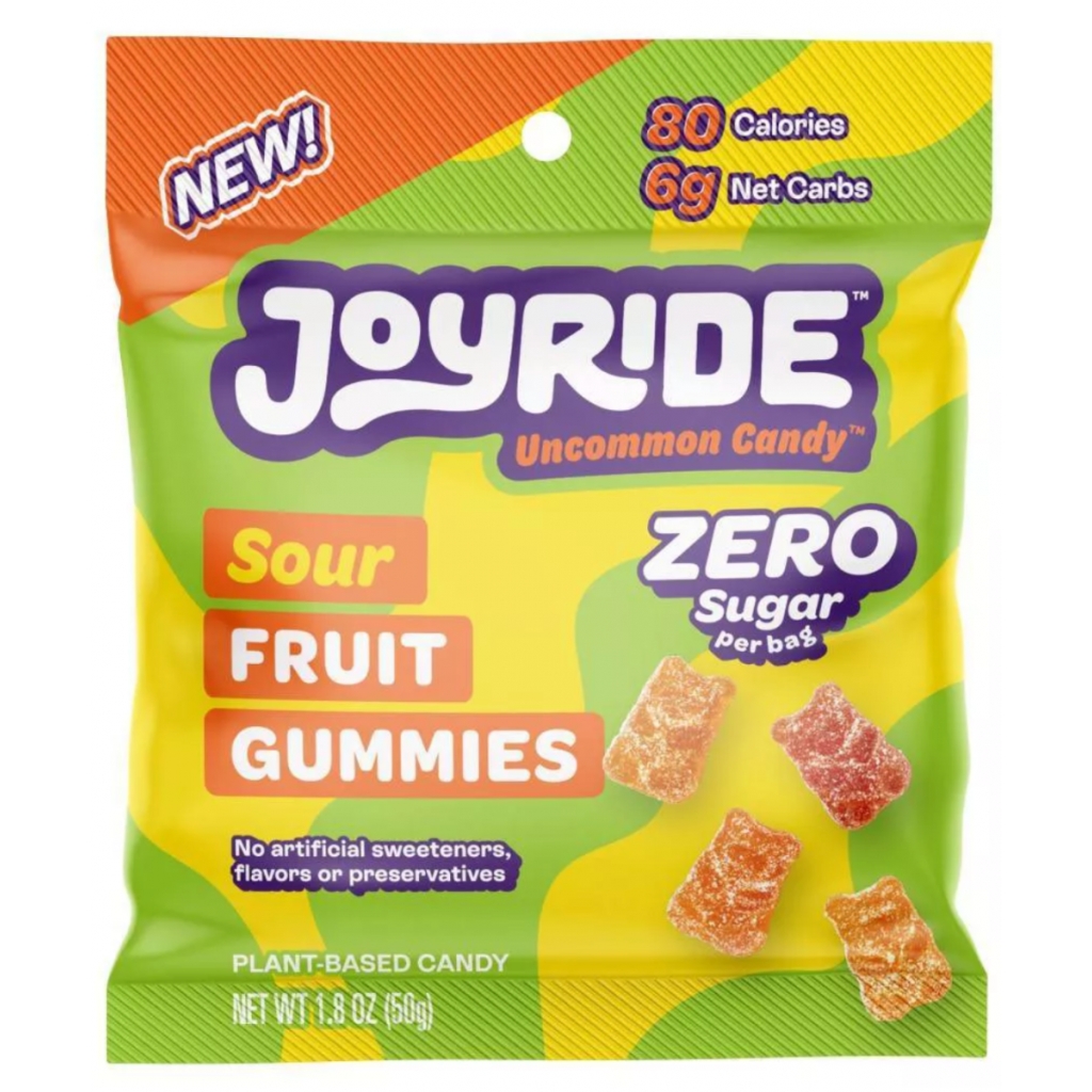 Sour Fruit Zero Gummies, 1.8 oz