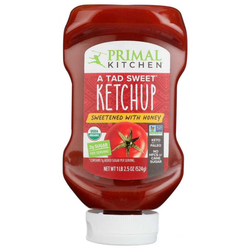 Honey Organic Ketchup, 18.5 oz