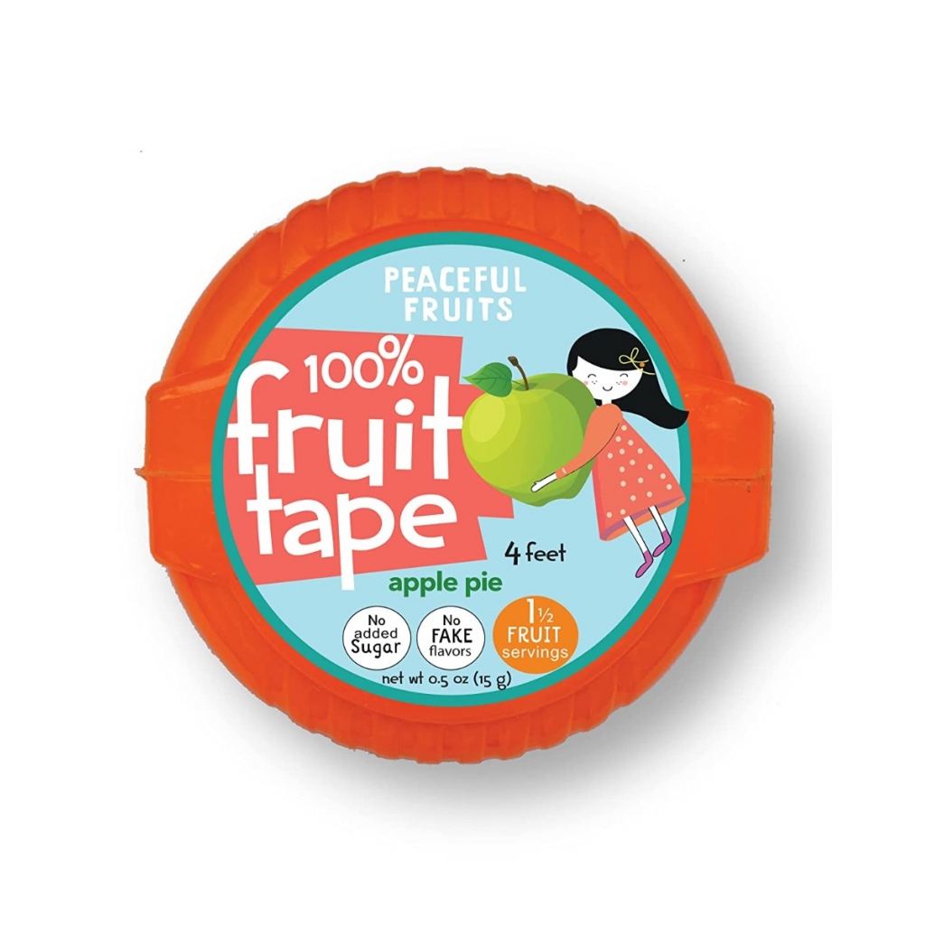 Nutritious Apple Pie Candy Fruit Tape, 0.5 oz