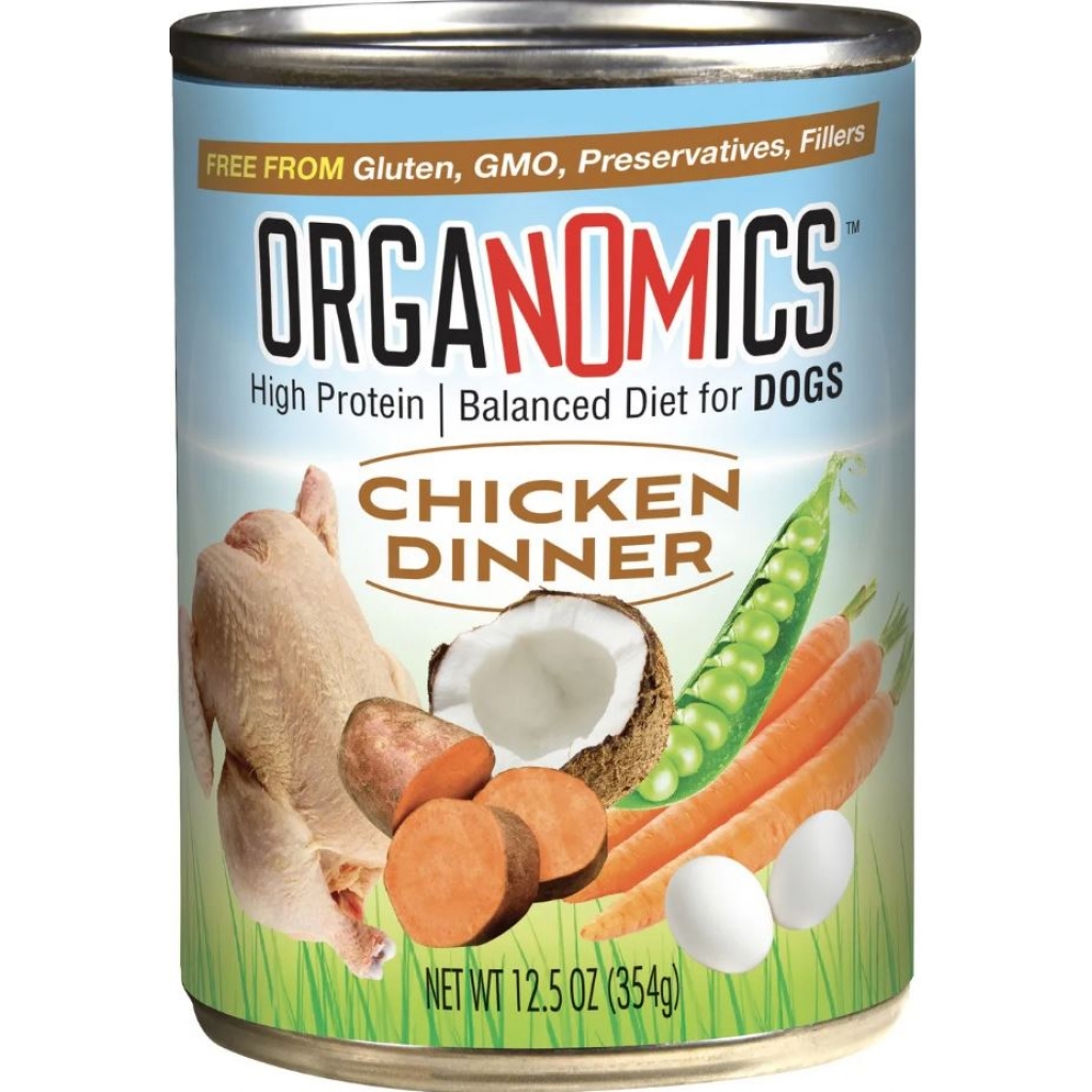 Organomics Chicken Dinner Dog Food - 12.5 oz