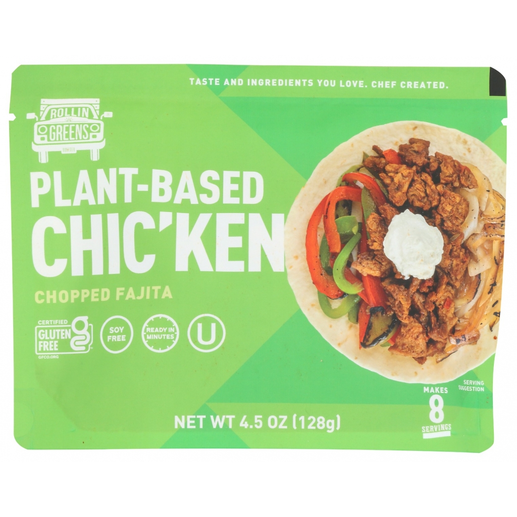 Chopped Fajita Plant-Based Chicken - 4.5 oz