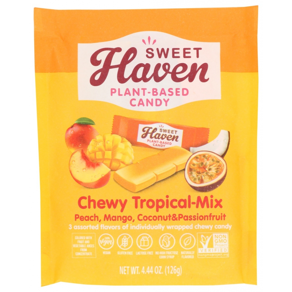 Tropical Chewy Candy Pouch - 4.44 oz