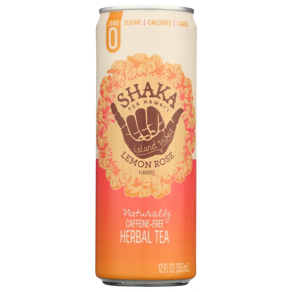 Herbal Lemon Rose Iced Tea, Ready to Drink, 12 oz