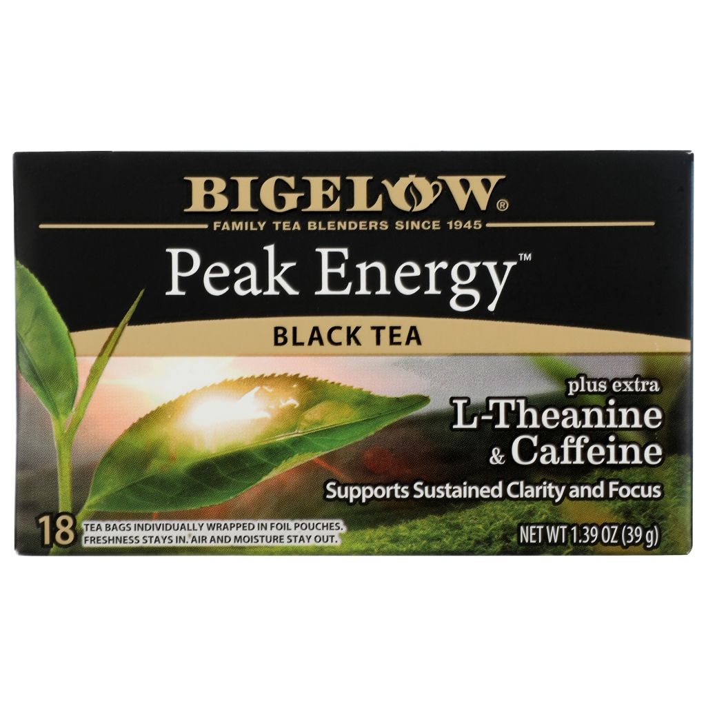 Peak Energy Plus Black Tea - 18 Bags