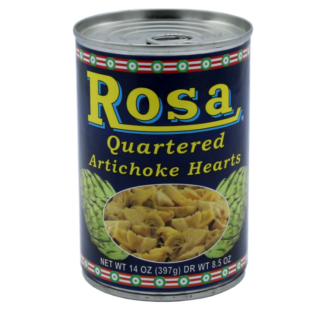 Rosa Quartered Artichokes - 14 oz