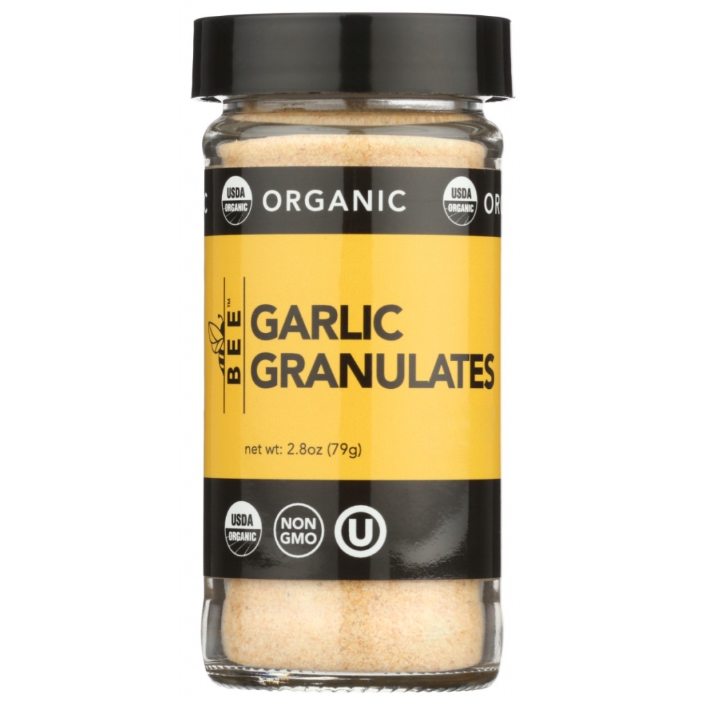 Organic Garlic Granulates - 2.8 oz