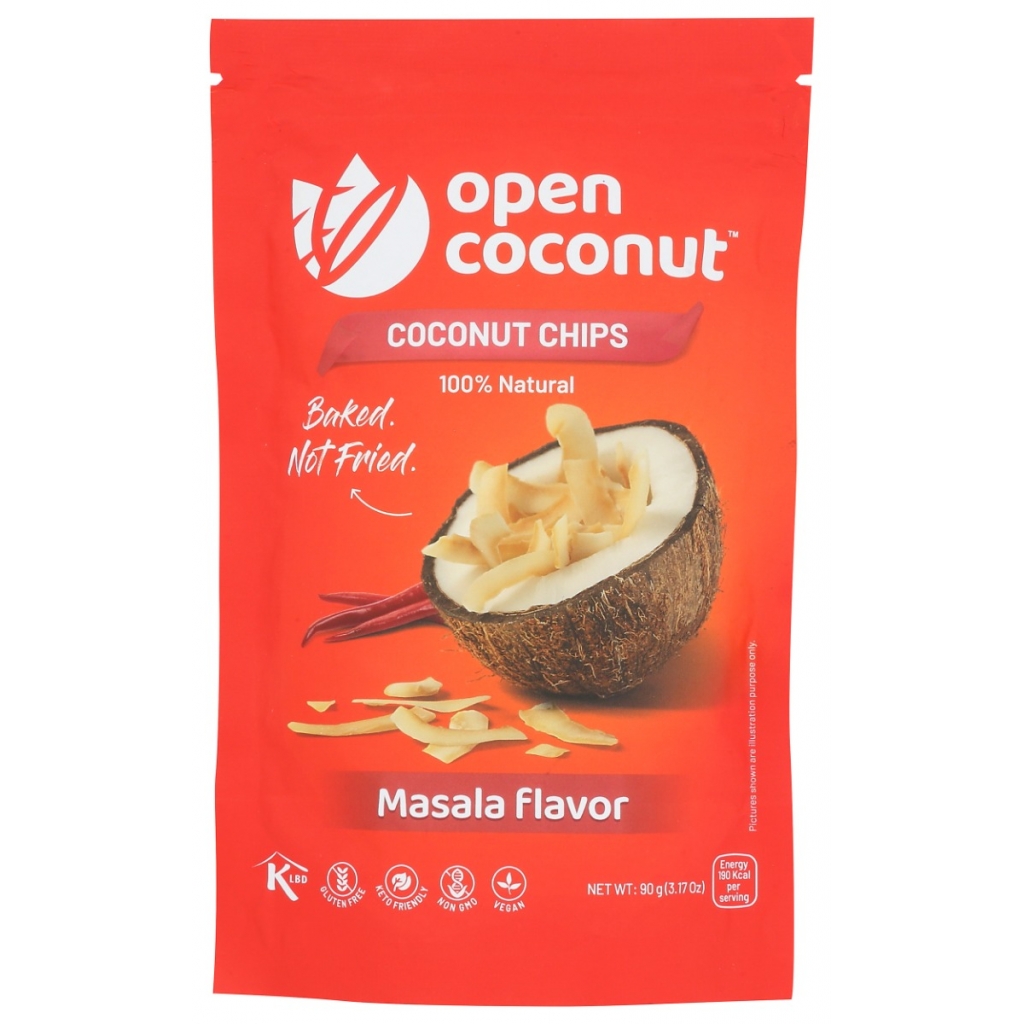 Coconut Chips - Masala Flavor, 90 gm