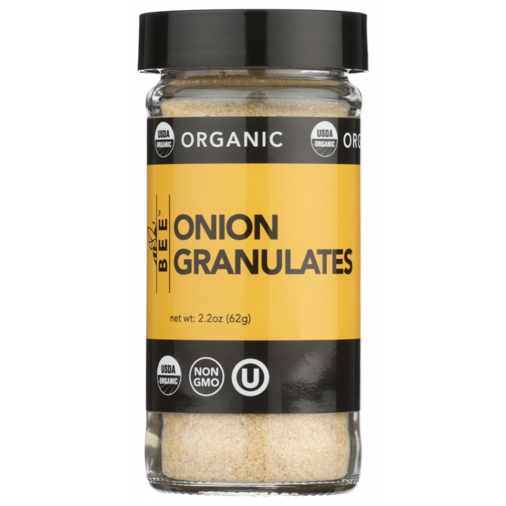 Organic Dehydrated Onion Granules - 2.2 oz