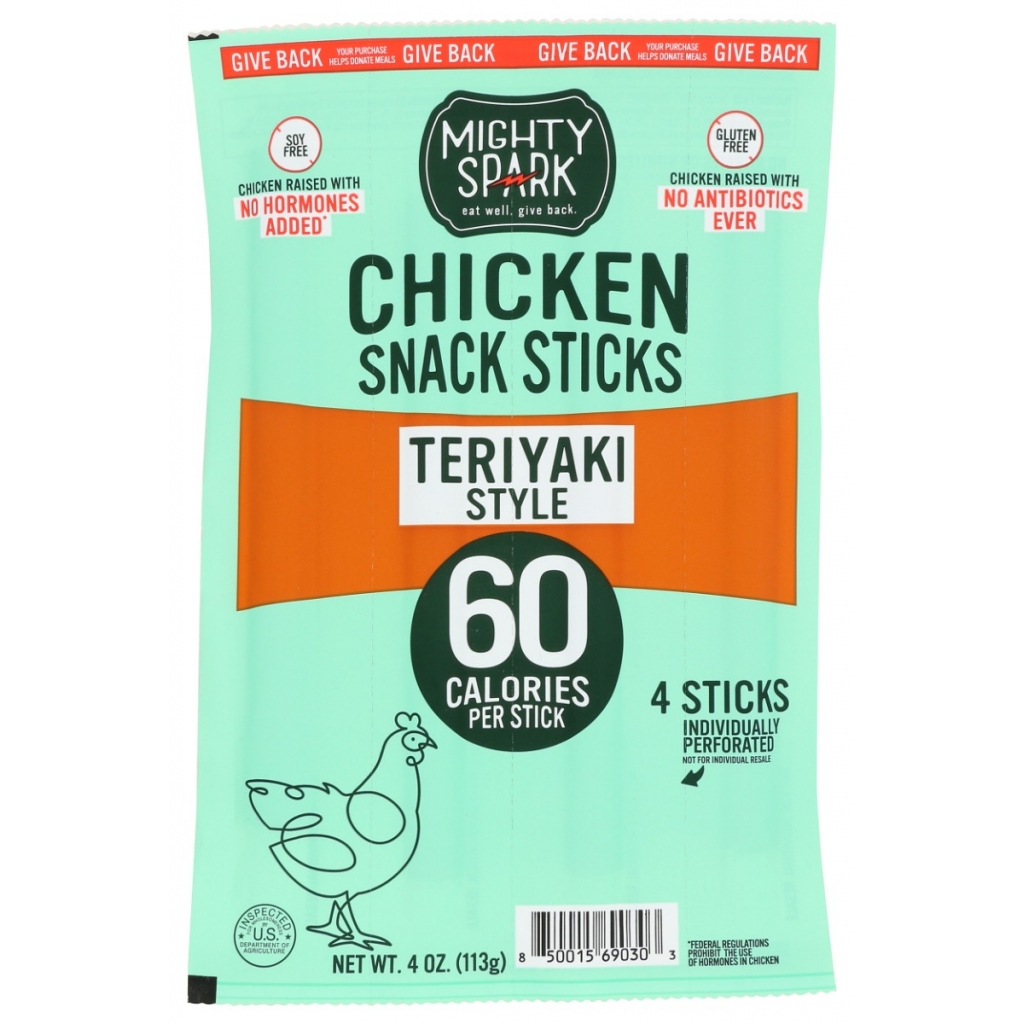 Teriyaki Style Chicken Snack Sticks - 4 oz