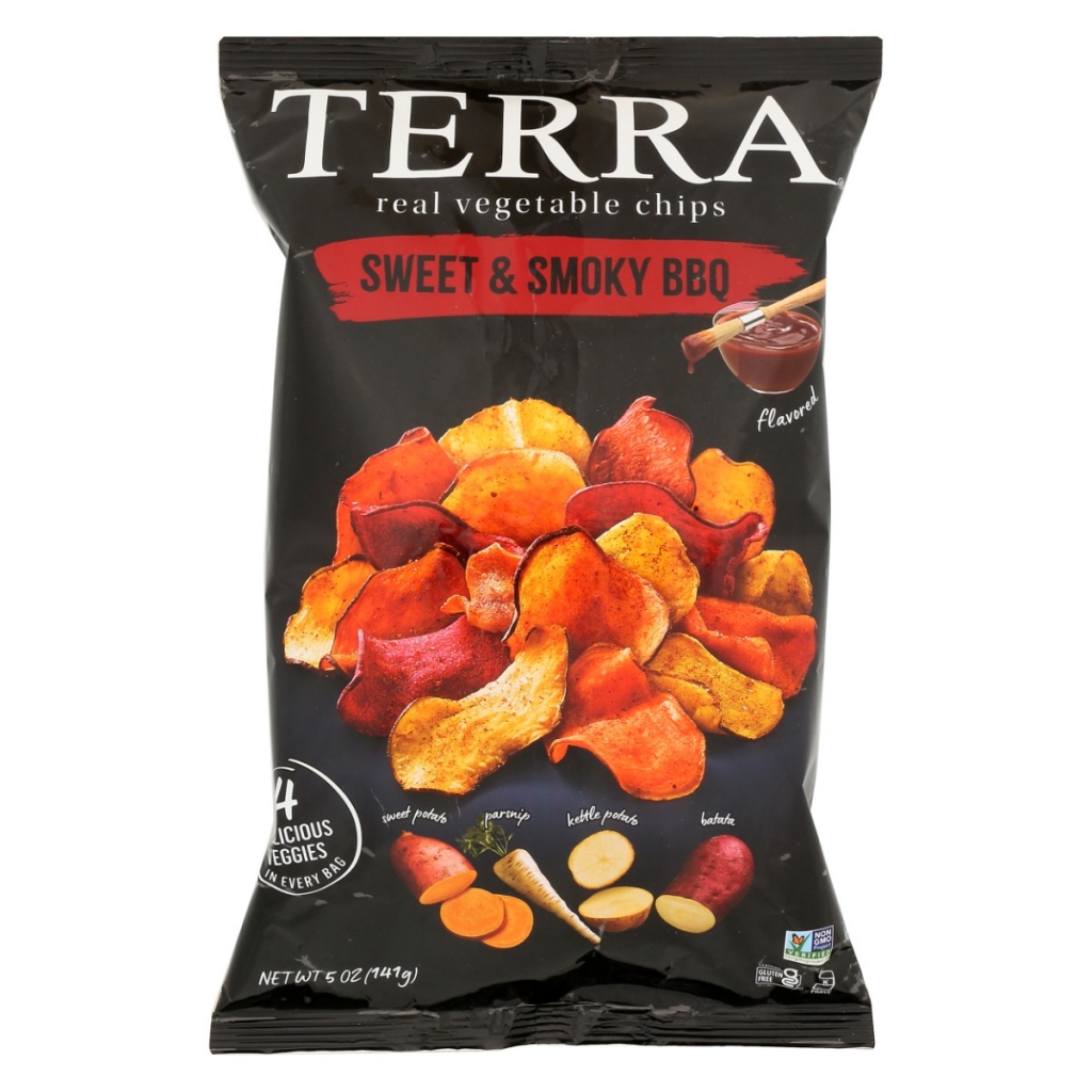 Sweet and Smoky BBQ Vegetable Chips - 5 oz