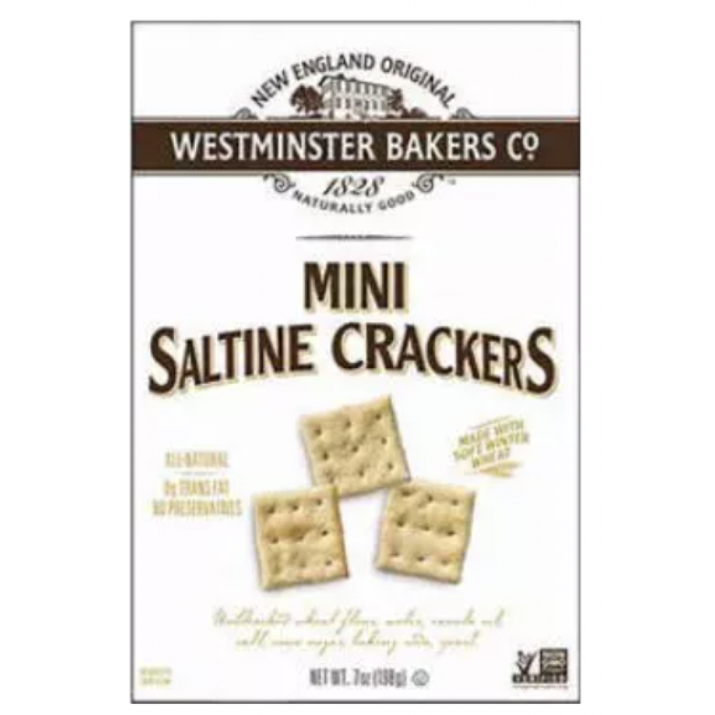 Mini Saltine Crackers - 8 oz