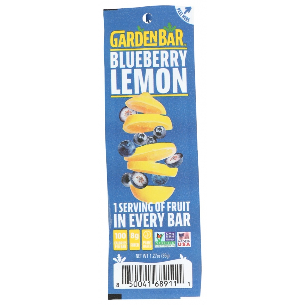 Fruit Snack Bar - Blueberry Lemon Flavor, 1.27 oz