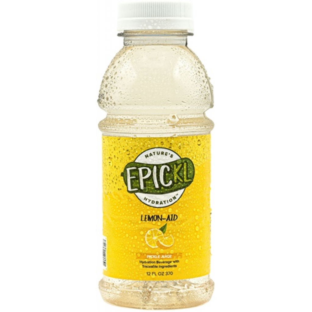 EPICKL Pickle Juice Lemon-Aid, 12 fl oz