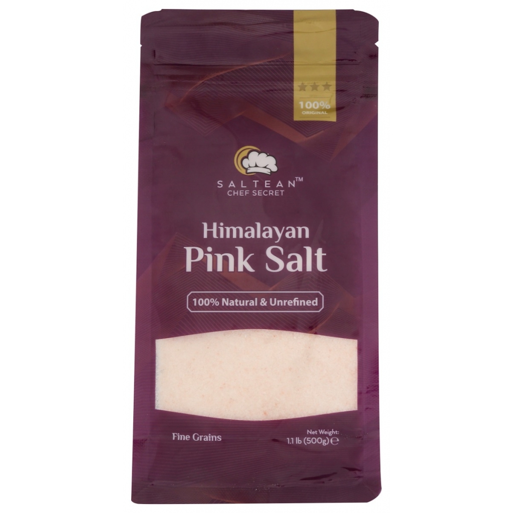 Pure Himalayan Pink Salt Fine Grains - 1.1 lb