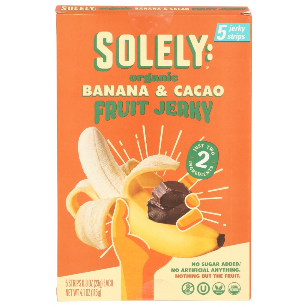 Organic Banana and Cacao Fruit Jerky Multipack