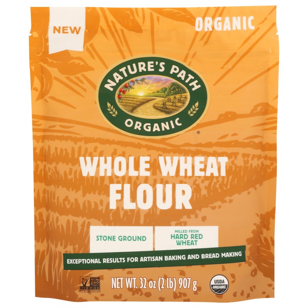 Whole Wheat Organic Flour - 32 oz