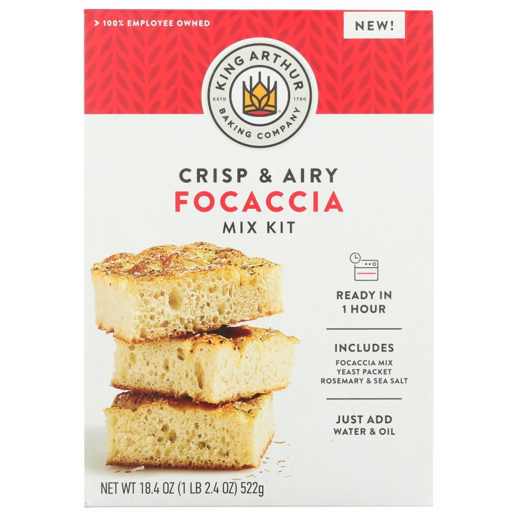 Crisp and Airy Focaccia Mix Kit - 18.4 oz