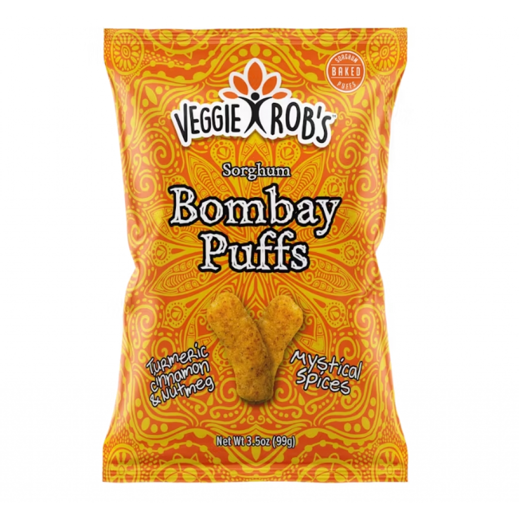 Bombay Puffs - Exotic Vegan Snack, 3.5 oz