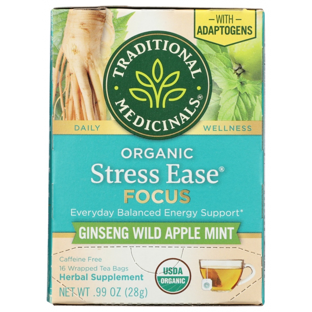 Stress Ease Focus Tea, 16 bg