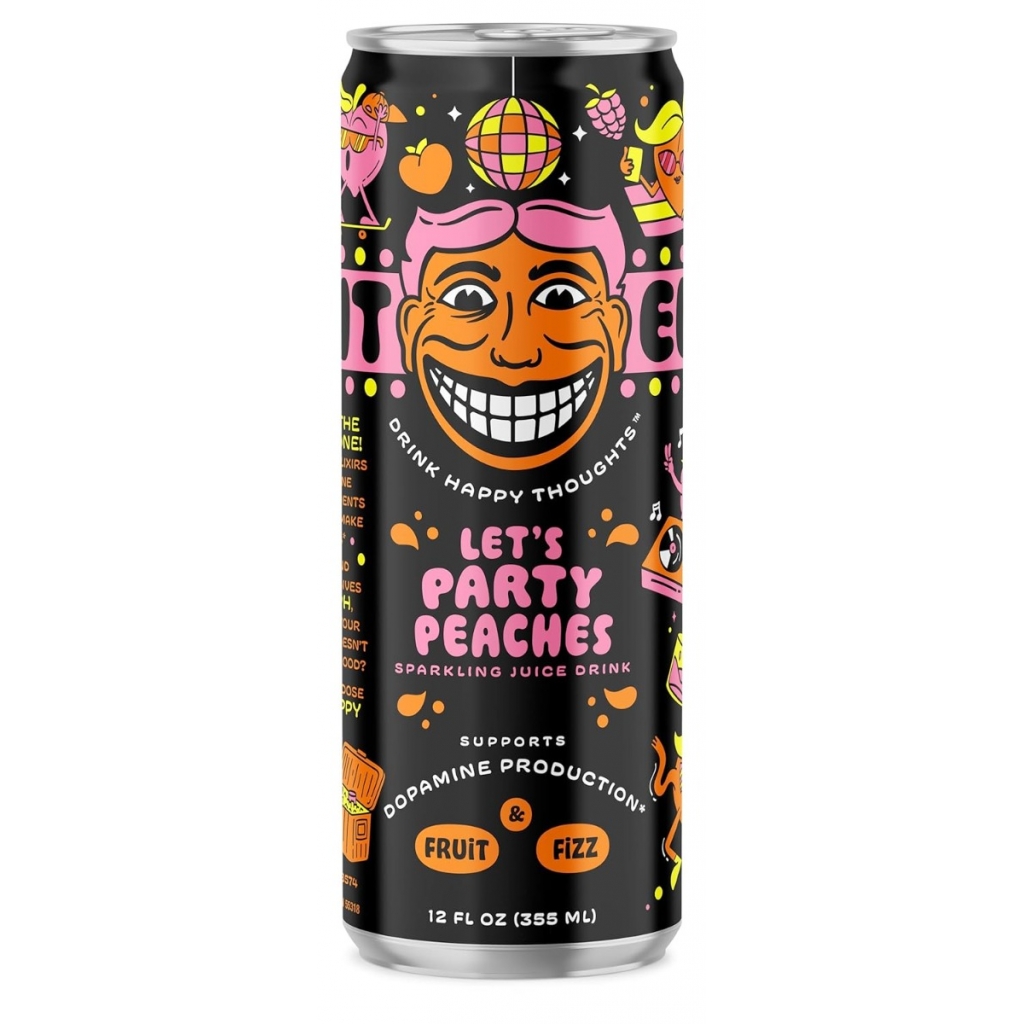 Let's Party Peach Juice - 12 fl oz