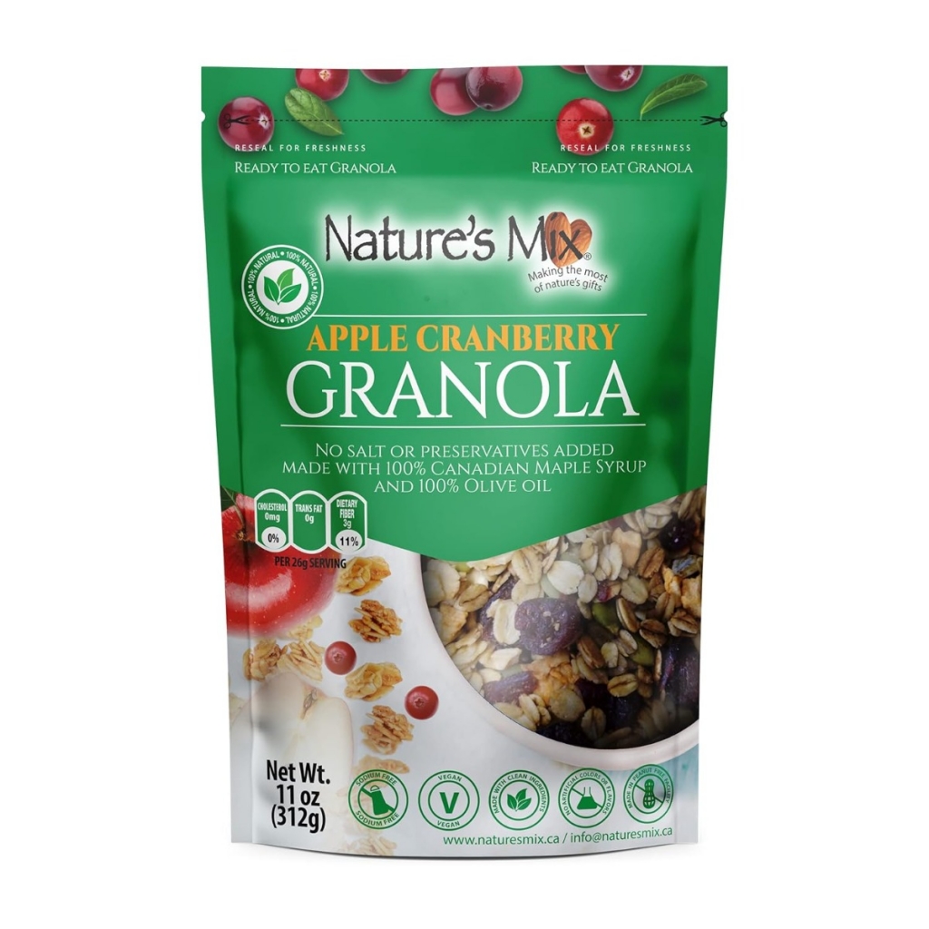 Granola with Apple and Cranberry, 11 oz