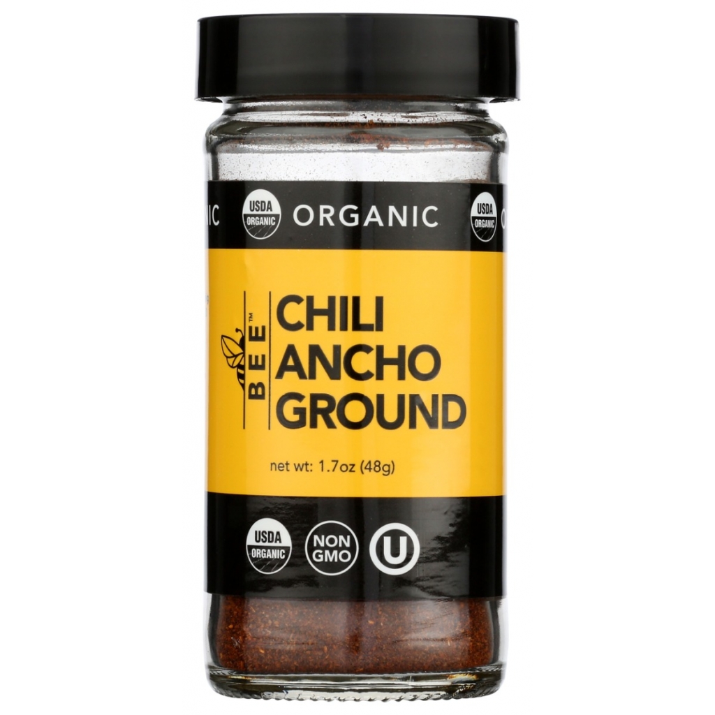 Organic Ground Ancho Chili, 1.7 oz