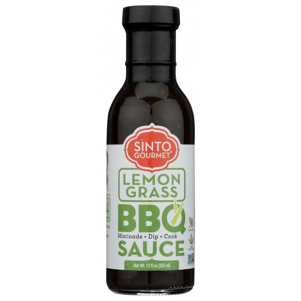 Zesty Lemongrass BBQ Sauce, 12 fl oz