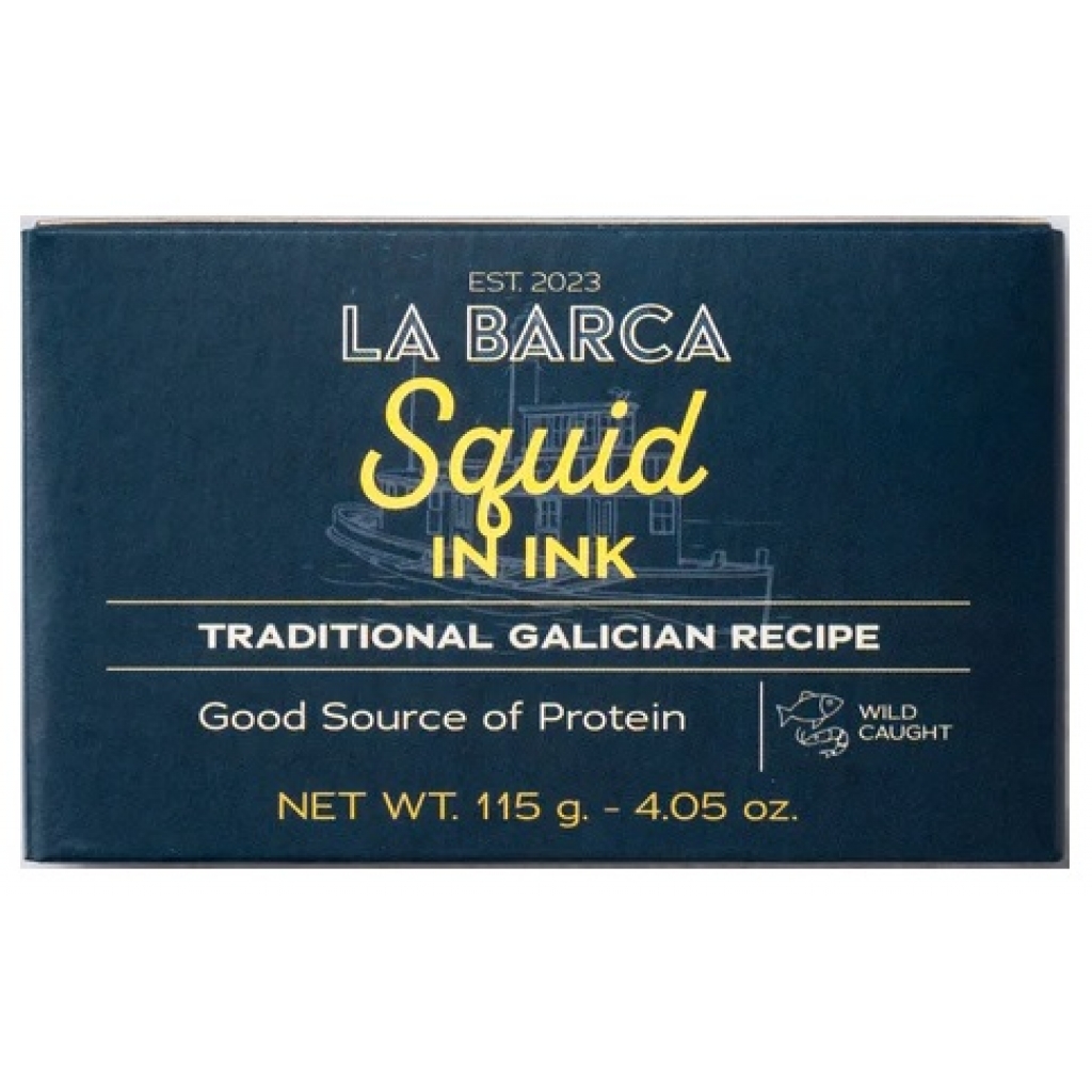 Galician Style Squid in Ink, 4.05 oz