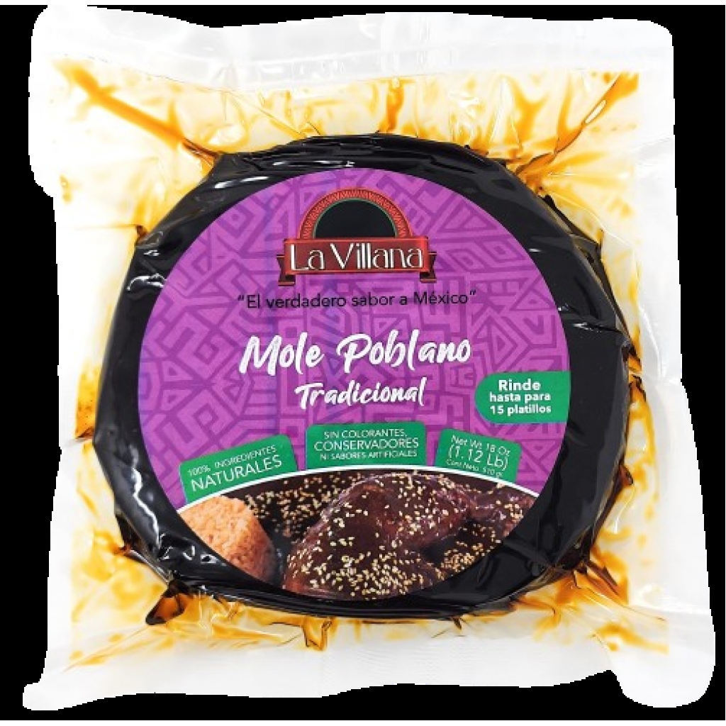 Authentic Mole Poblano Sauce - 18 oz