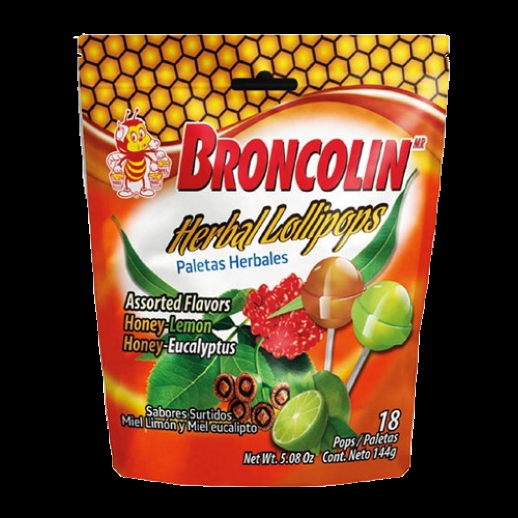 Broncolin Herbal Lollipops - 6.14 oz