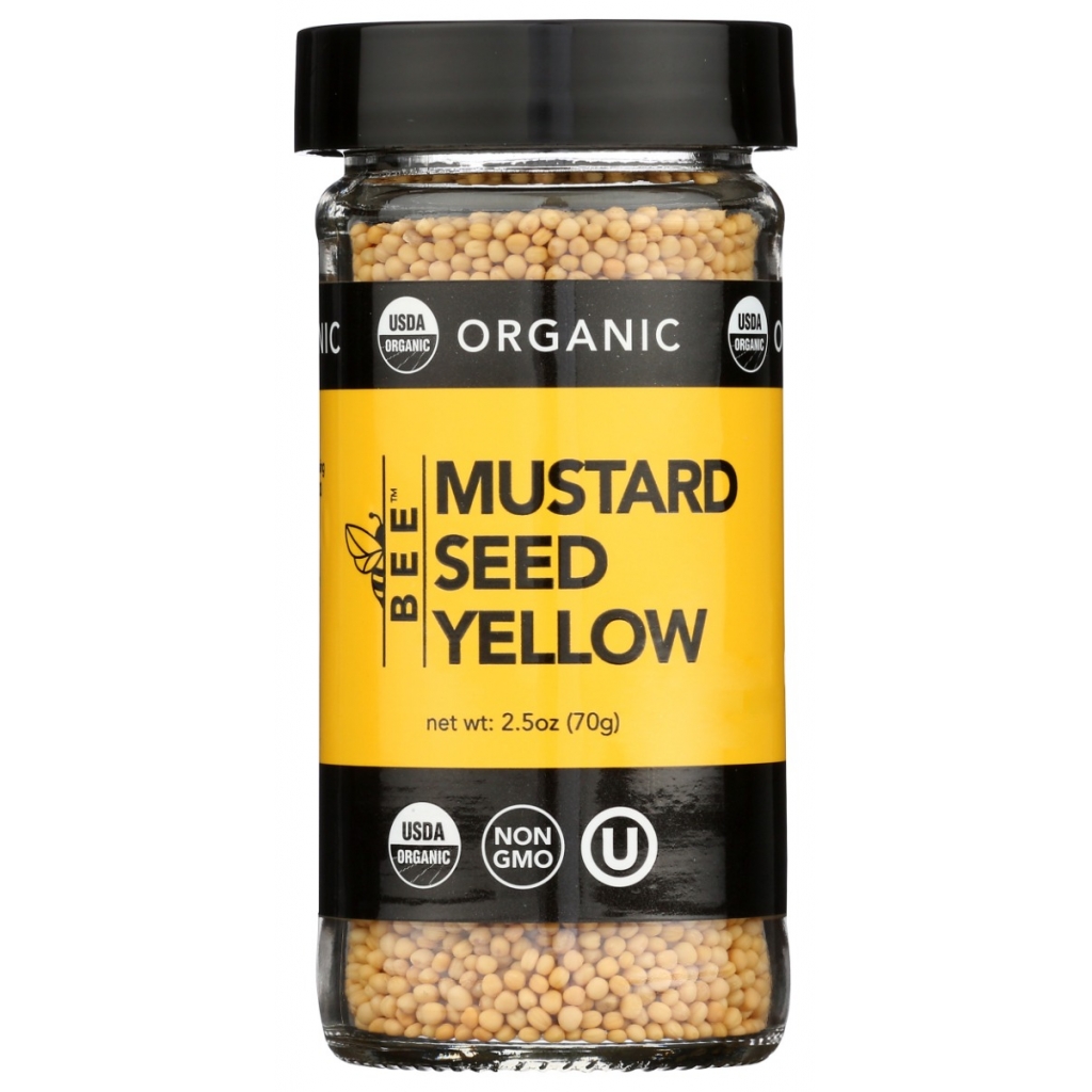 Nutrition-Rich Organic Yellow Mustard Seed