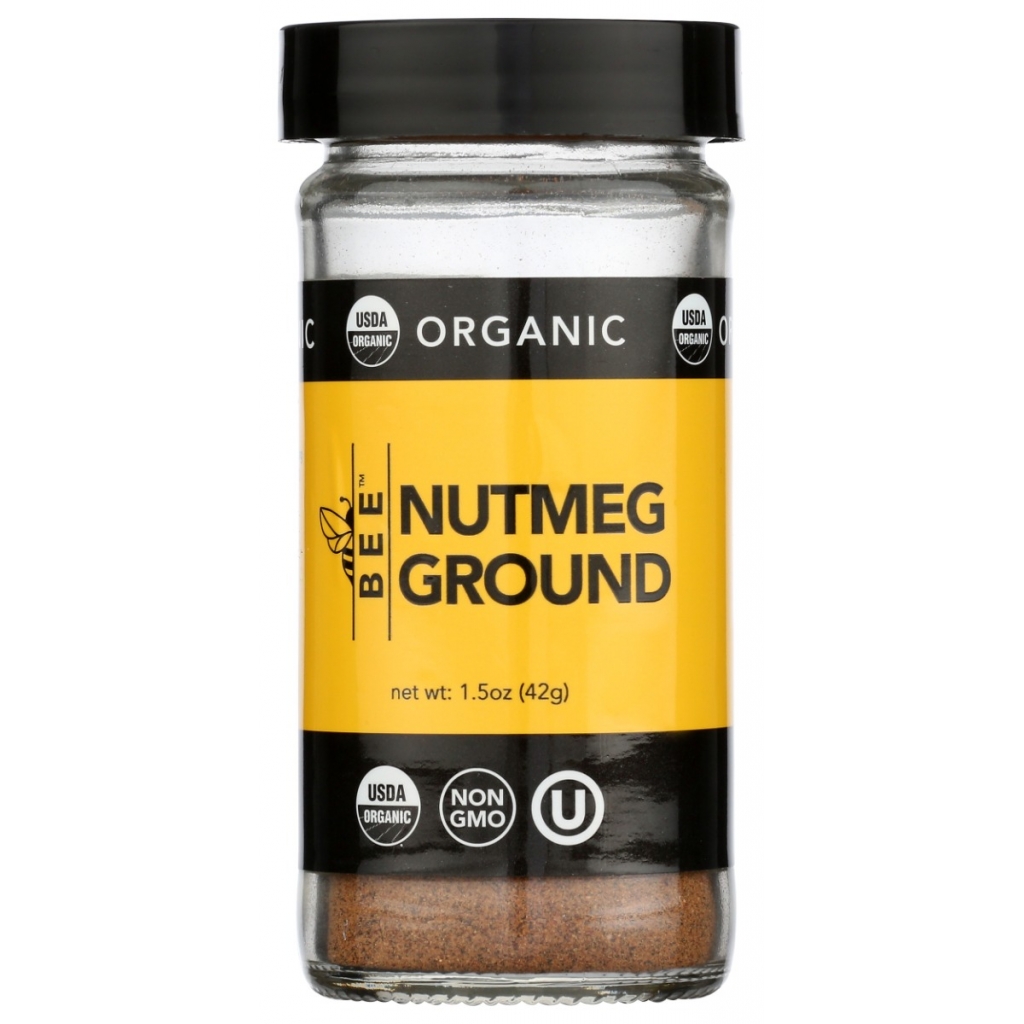 Organic Ground Nutmeg, 1.5 oz