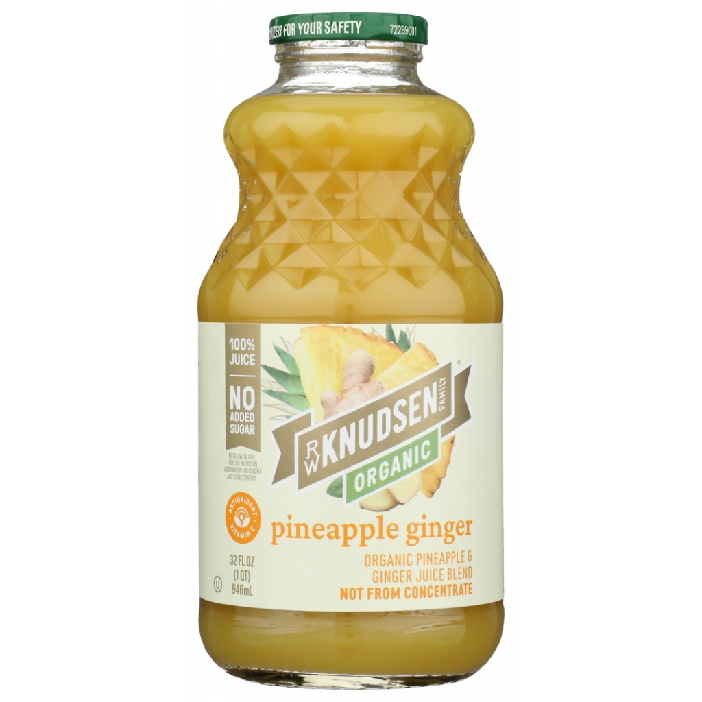 Organic Pineapple Ginger Juice - 32 fl oz