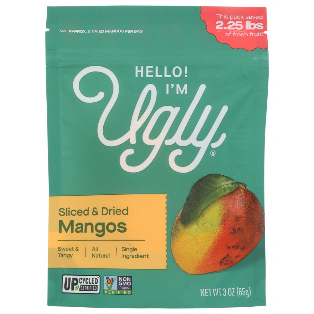 Sun-Kissed Dried Sliced Mangos - 3 oz