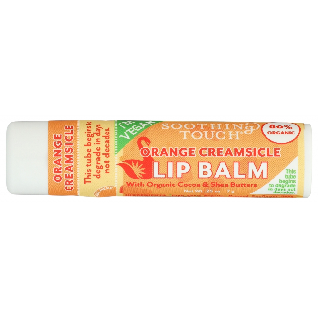 Orange Creamsicle Vegan Lip Balm - 0.25 oz