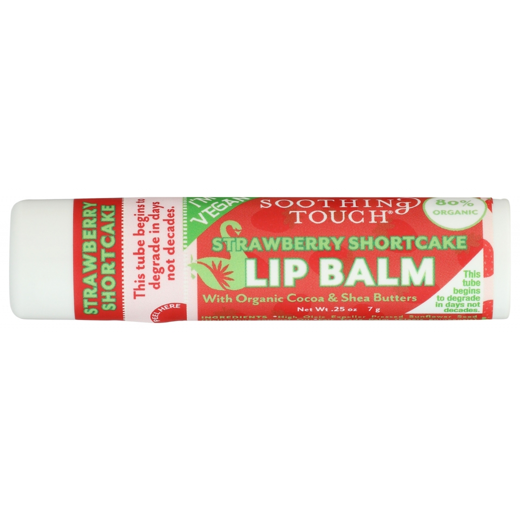 Strawberry Shortcake Vegan Lip Balm - 0.25 oz