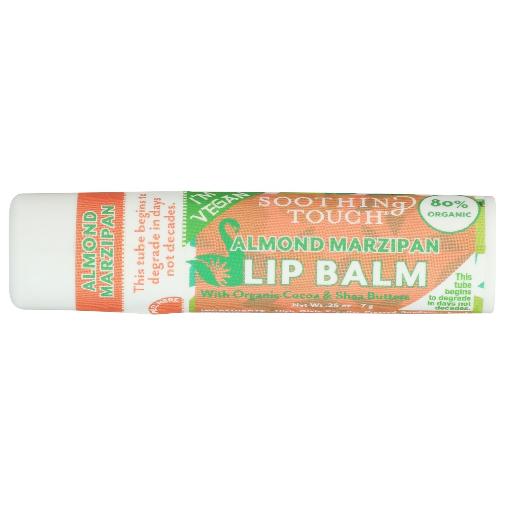 Almond Marzipan Vegan Lip Balm - 0.25 oz