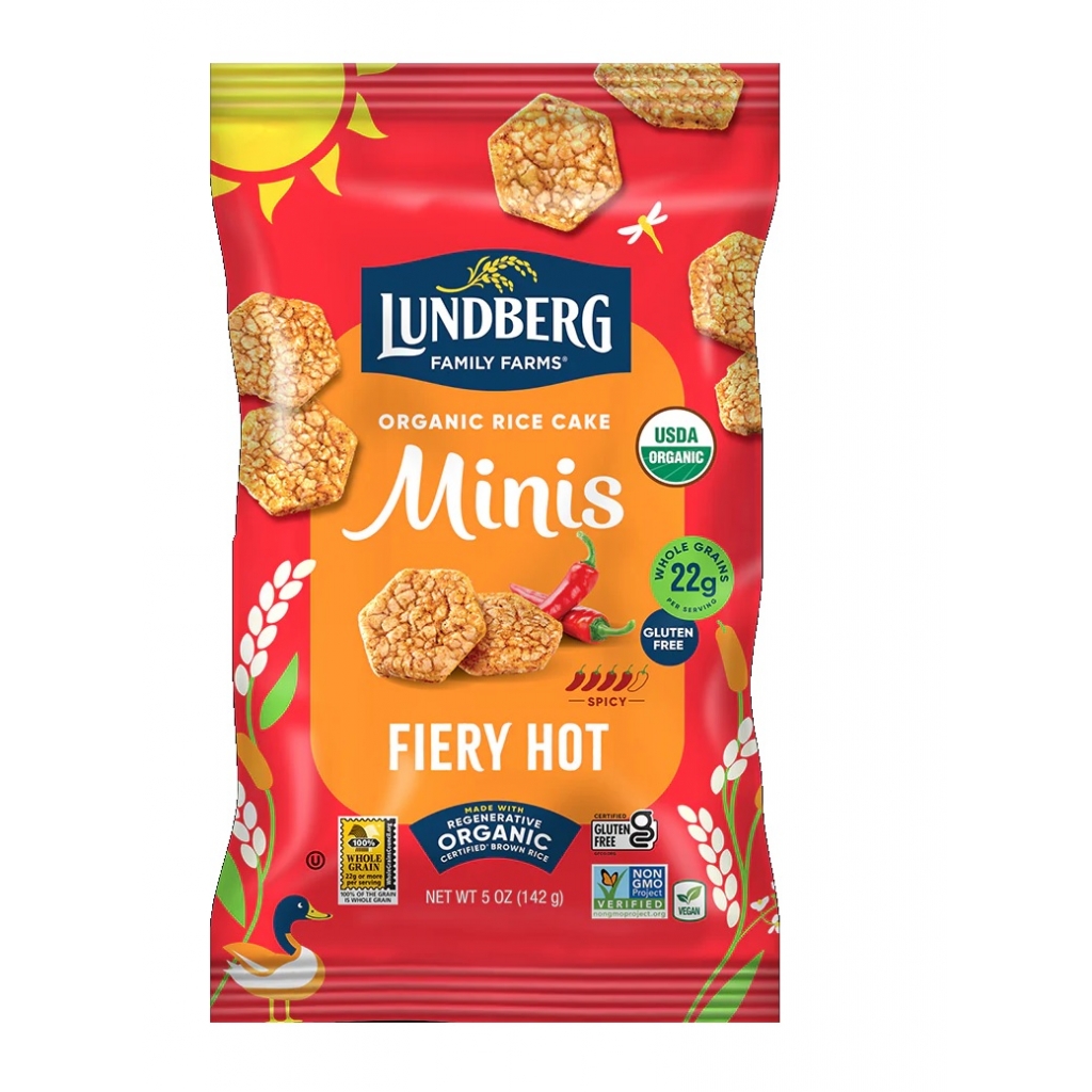 Organic Fiery Hot Rice Cake Minis - 5 oz