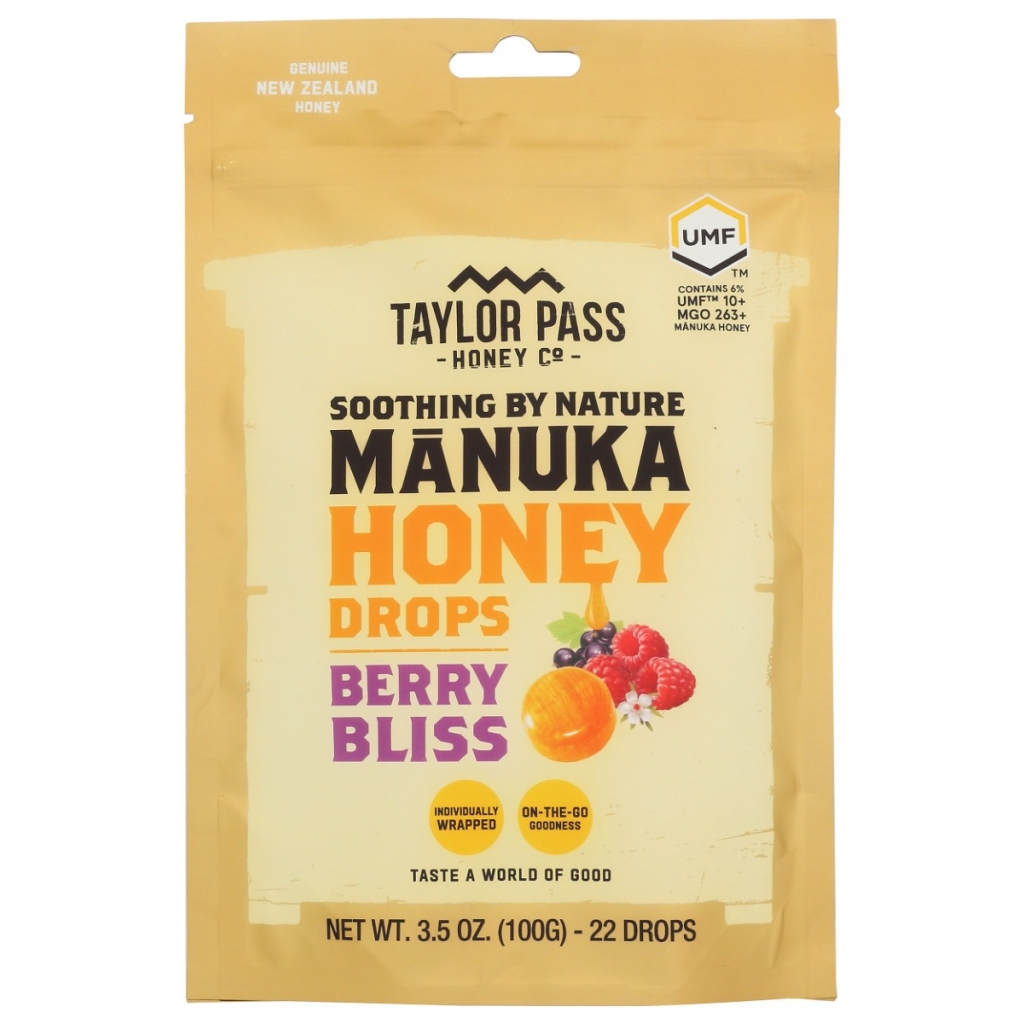 Manuka Honey Drops Berry Bliss - 3.52 oz