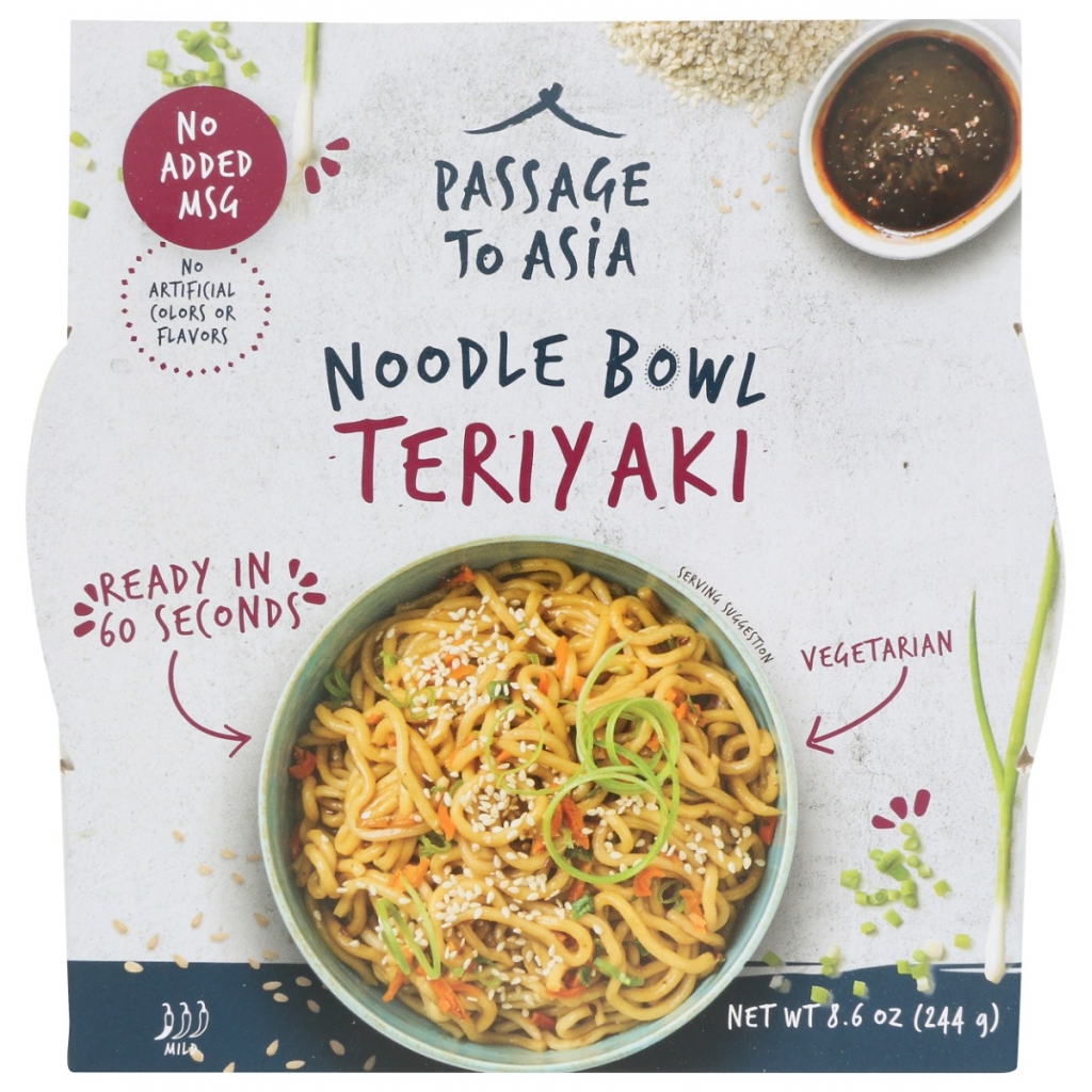 Quick and Easy Teriyaki Noodle Bowl, 8.6 oz