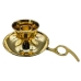 Classic Brass Chamberstick taper candle holder